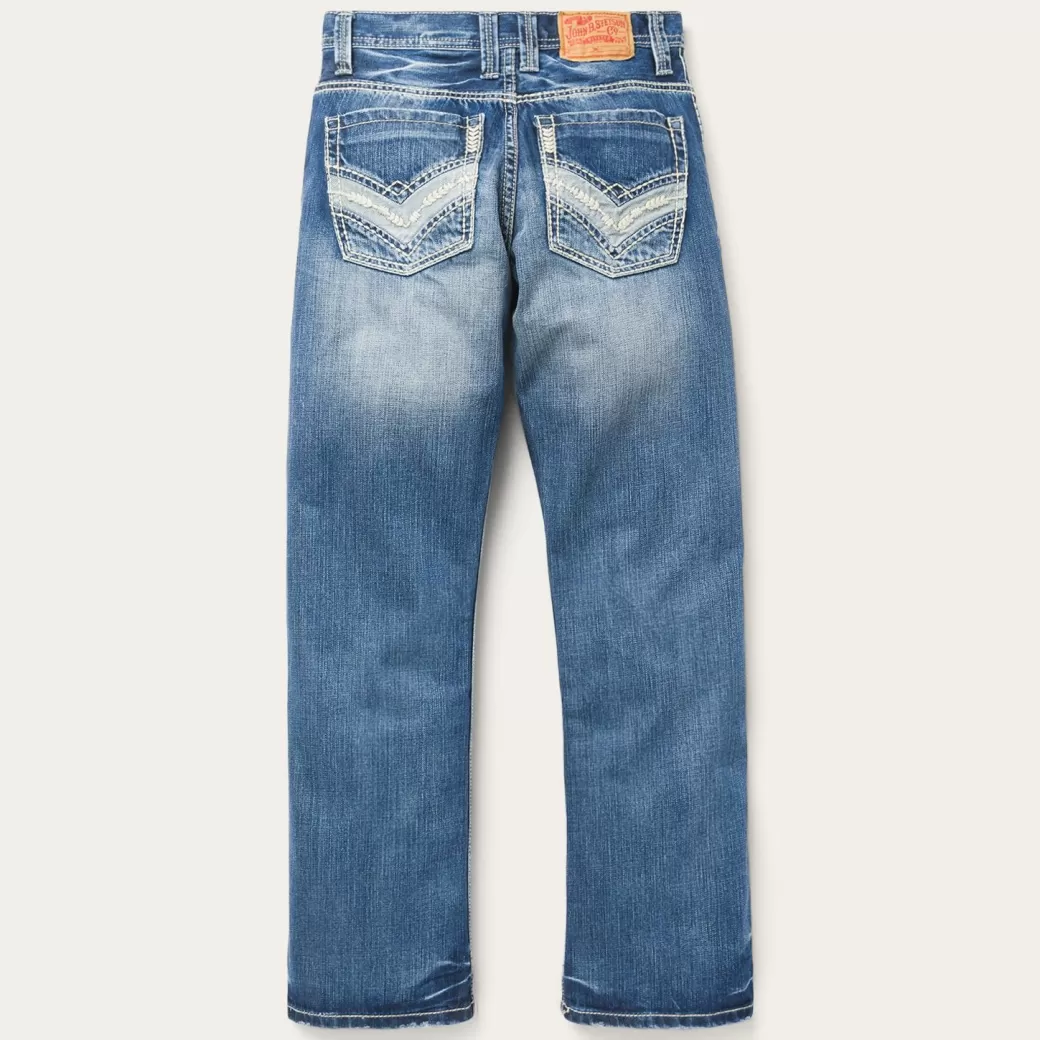 1312 Fit Light Wash Jeans | Stetson Hot