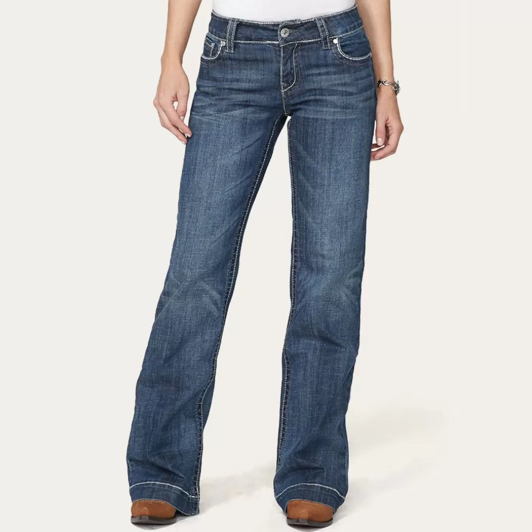 214 City Trouser Jeans With Chevron Back Pocket | Stetson Best