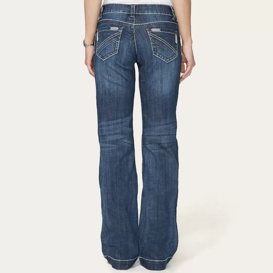 214 City Trouser Jeans With Chevron Back Pocket | Stetson Best