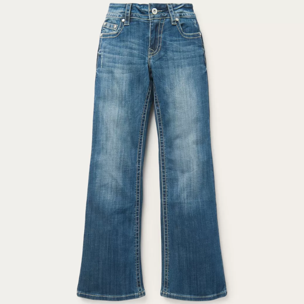 214 Trouser Fit Jean With Deco Back Pocket | Stetson Shop