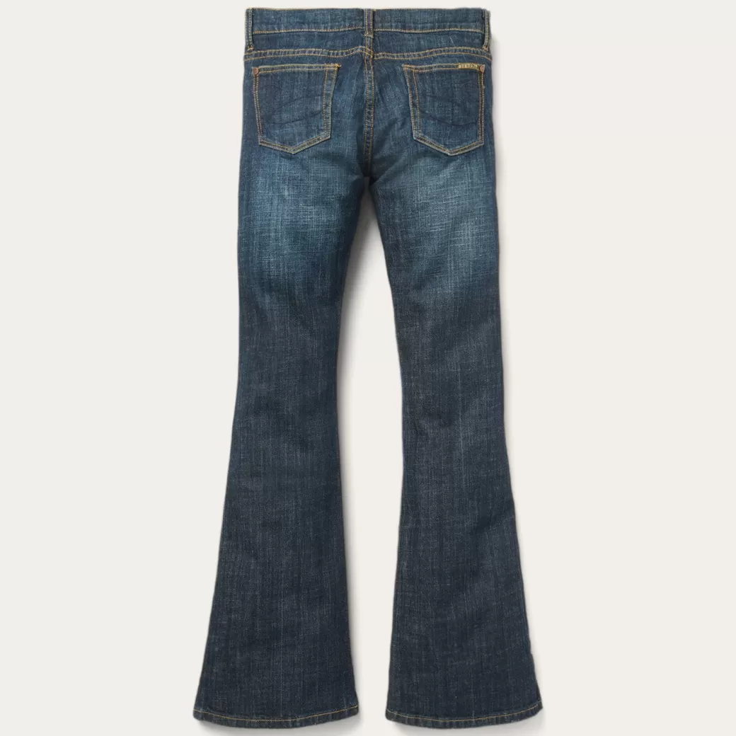 816 Classic Boot Cut Jeans In Dark Wash | Stetson New