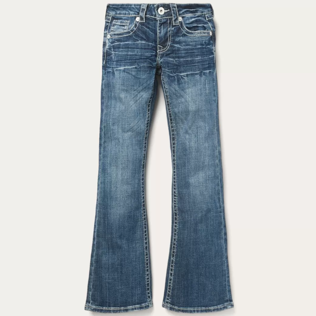 816 Fit Jeans With White "S" Back Pocket | Stetson Cheap