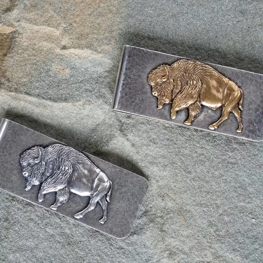 American Buffalo Money Clip | Stetson Store