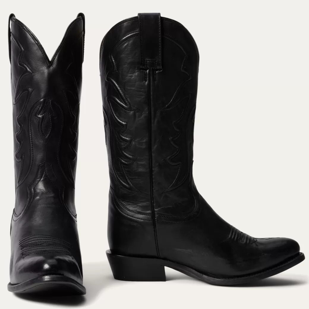 Ames Corded  Burnished Leather Boot | Stetson Sale