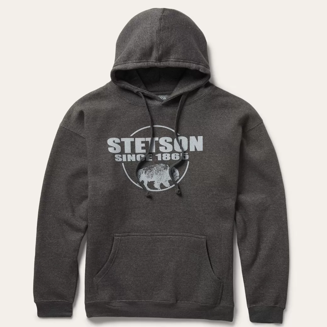 Bison Hoodie | Stetson Cheap