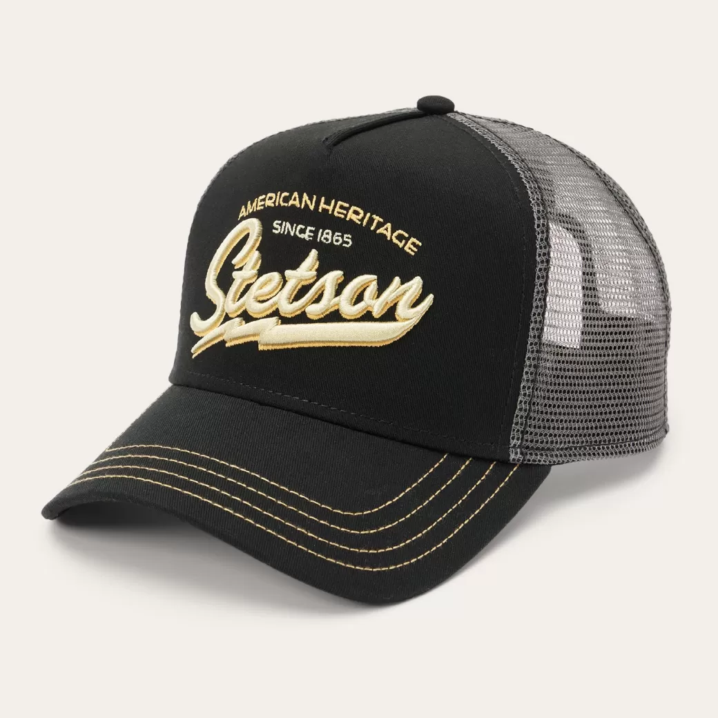 Embroidered 1865 Trucker Cap | Stetson Clearance