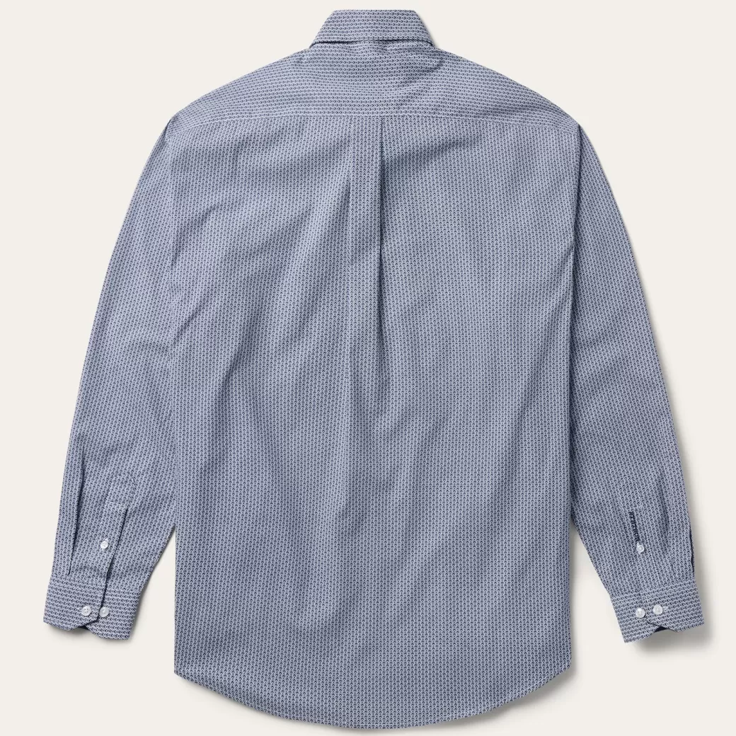 Deco Geo Print Button Front Shirt | Stetson Outlet