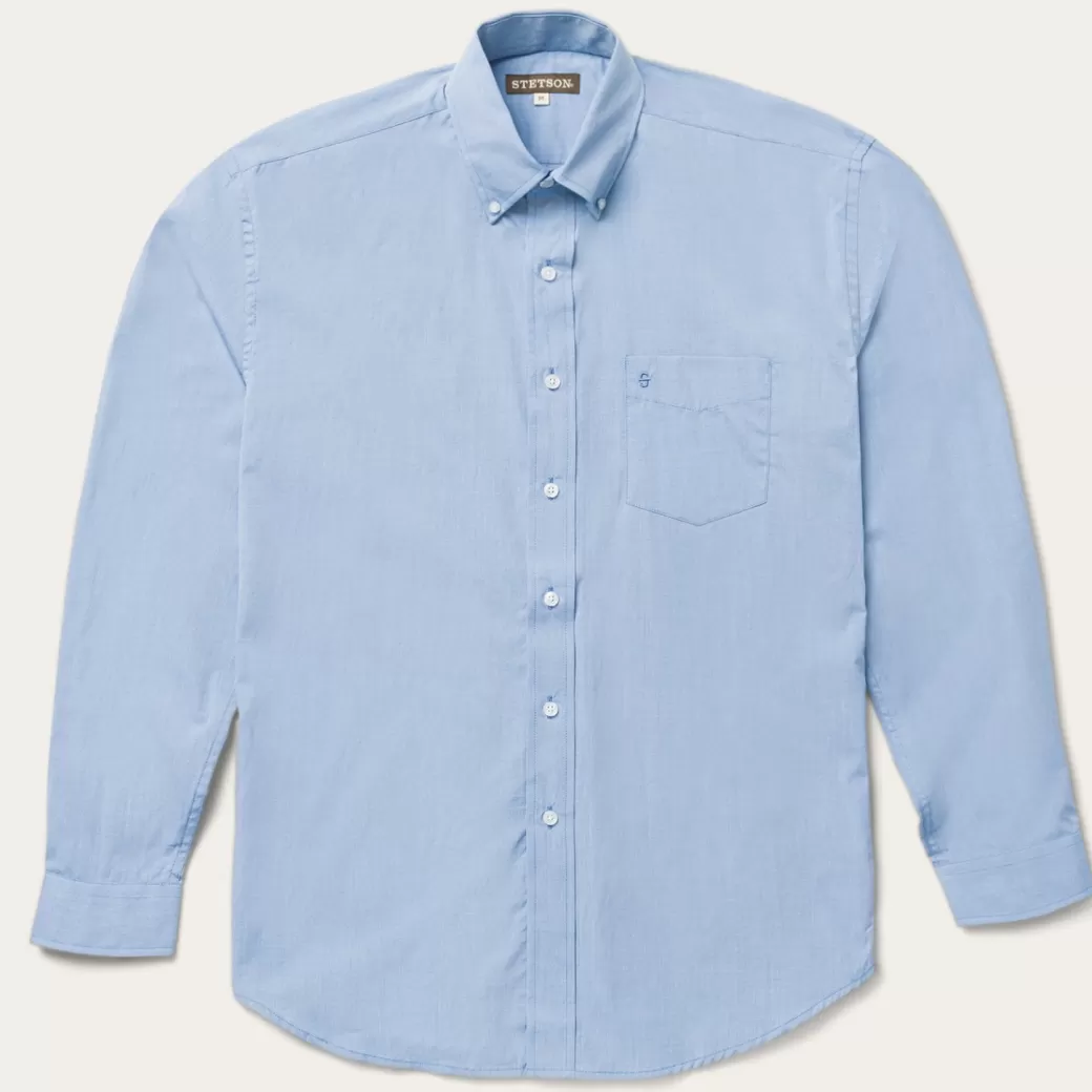 Solid One-Pocket Snap-Front Shirt | Stetson Best