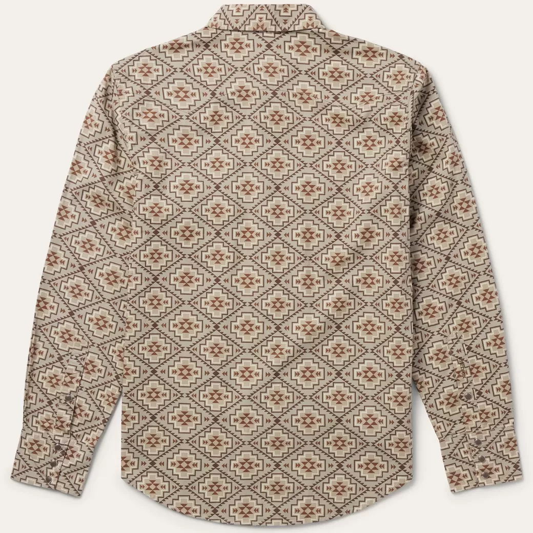 Aztec Poplin Western Shirt | Stetson Sale