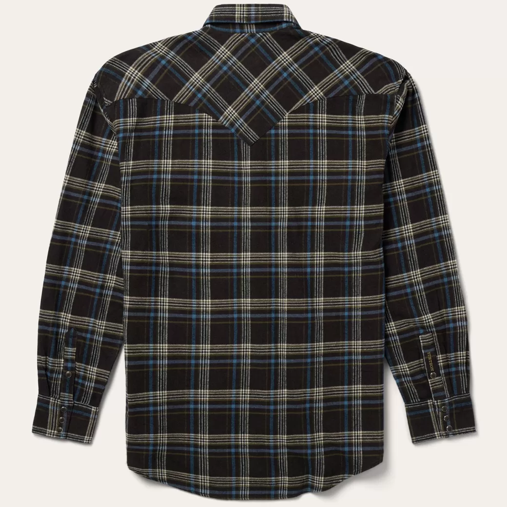 Plaid Flannel Western Shirt | Stetson Shop