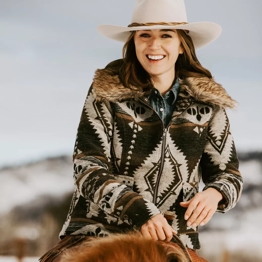 Southwestern Blanket Jacket | Stetson Online