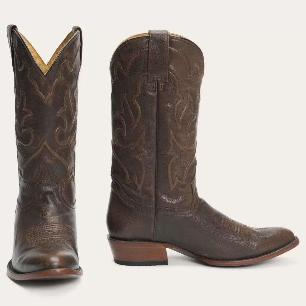 Carlisle Corded  Brushed Leather Boot | Stetson Sale