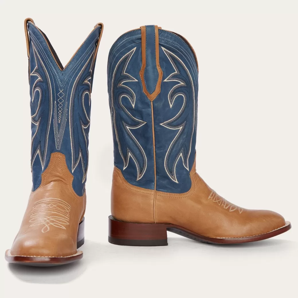 Casper  Blue Matte Cowboy Boot | Stetson Sale