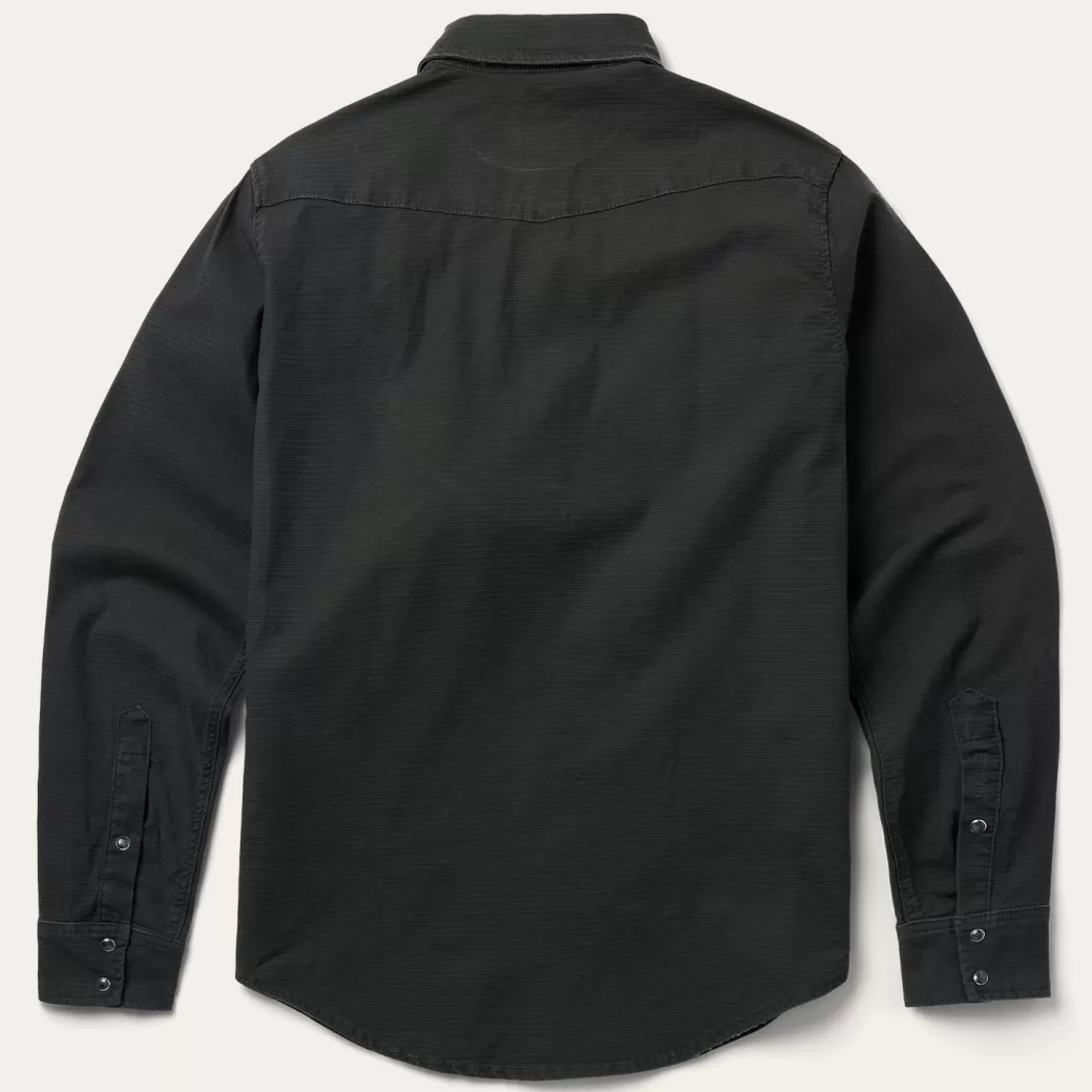 Charcoal Corded Denim Shirt | Stetson Discount