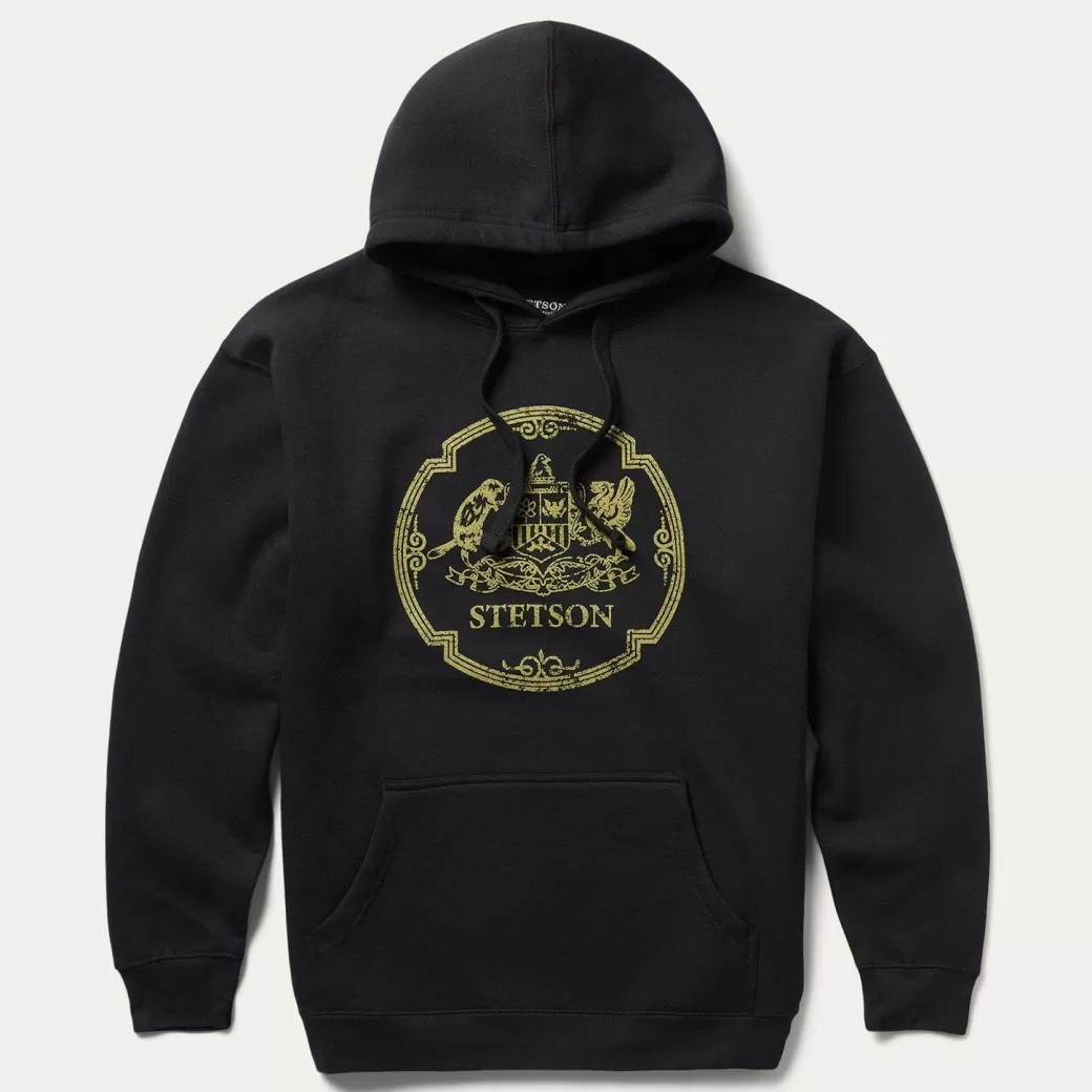 Classic Crest Hooded Sweatshirt | Stetson Hot