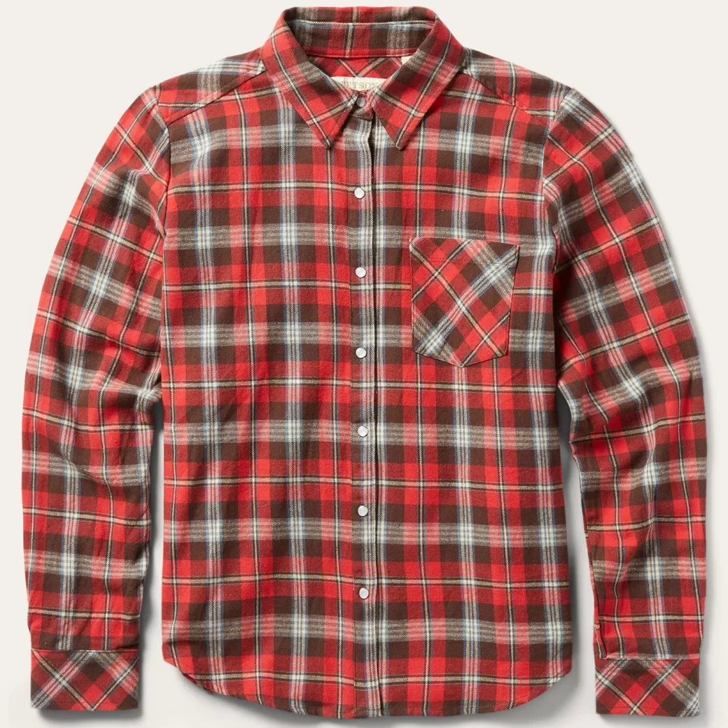 Classic Western Flannel Shirt in | Stetson Sale