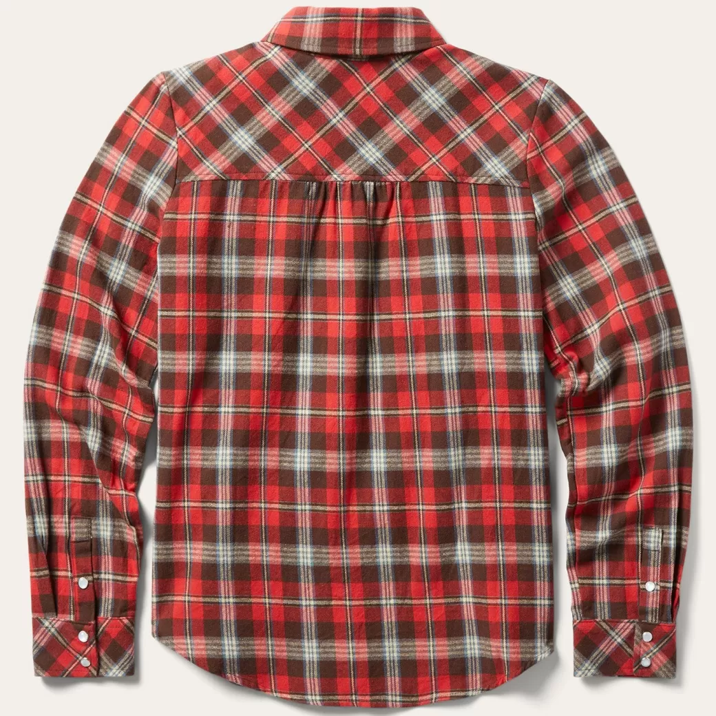 Classic Western Flannel Shirt in | Stetson Sale