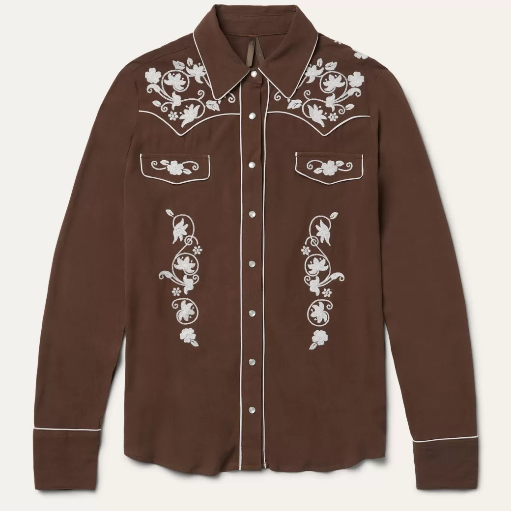 Classic Western Snap Blouse | Stetson Best Sale