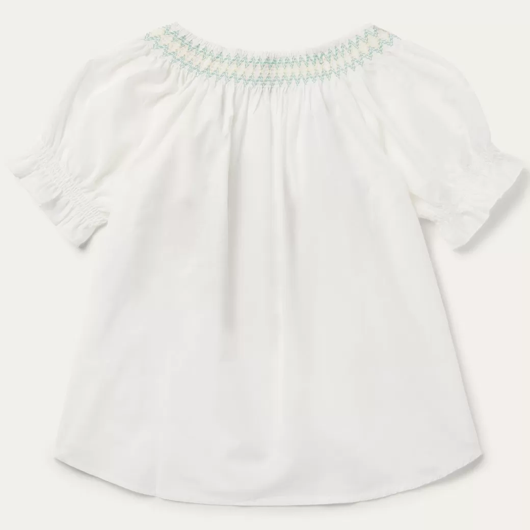 Cotton Voile Peasant Blouse | Stetson Hot