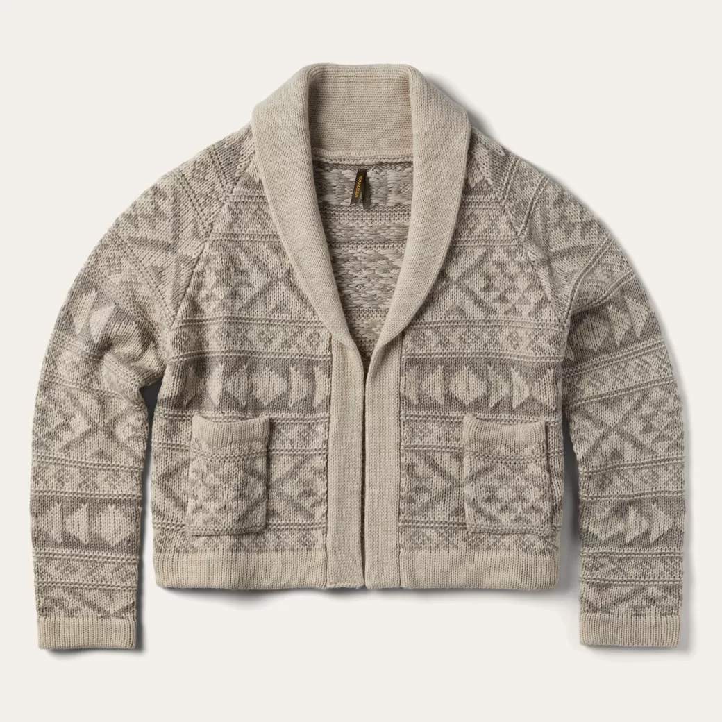 Cropped Shawl Collar Cardigan | Stetson Best