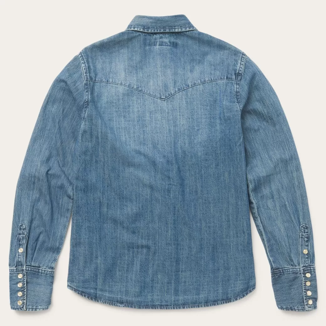 Denim Snap Front Western Shirt | Stetson Best Sale