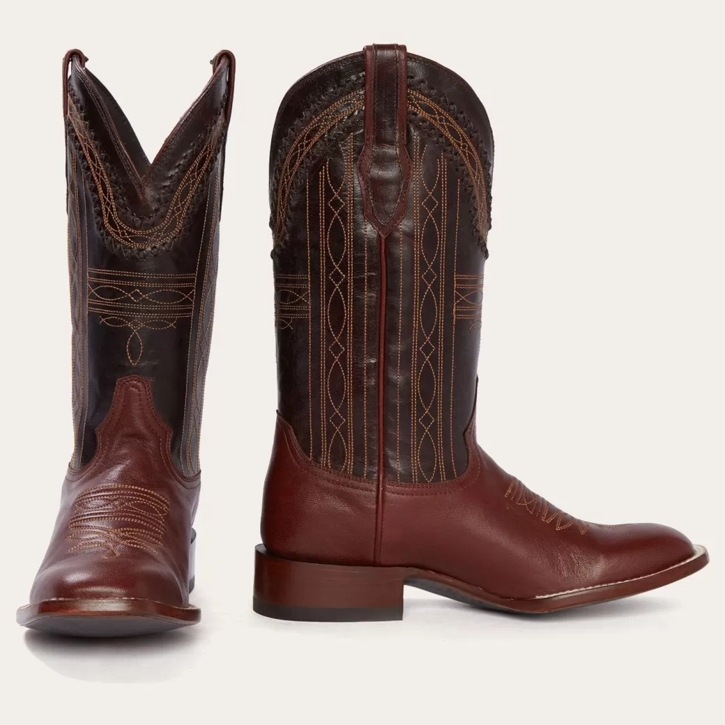 Denver Goat Hand Stitched Cowboy Boot | Stetson Clearance