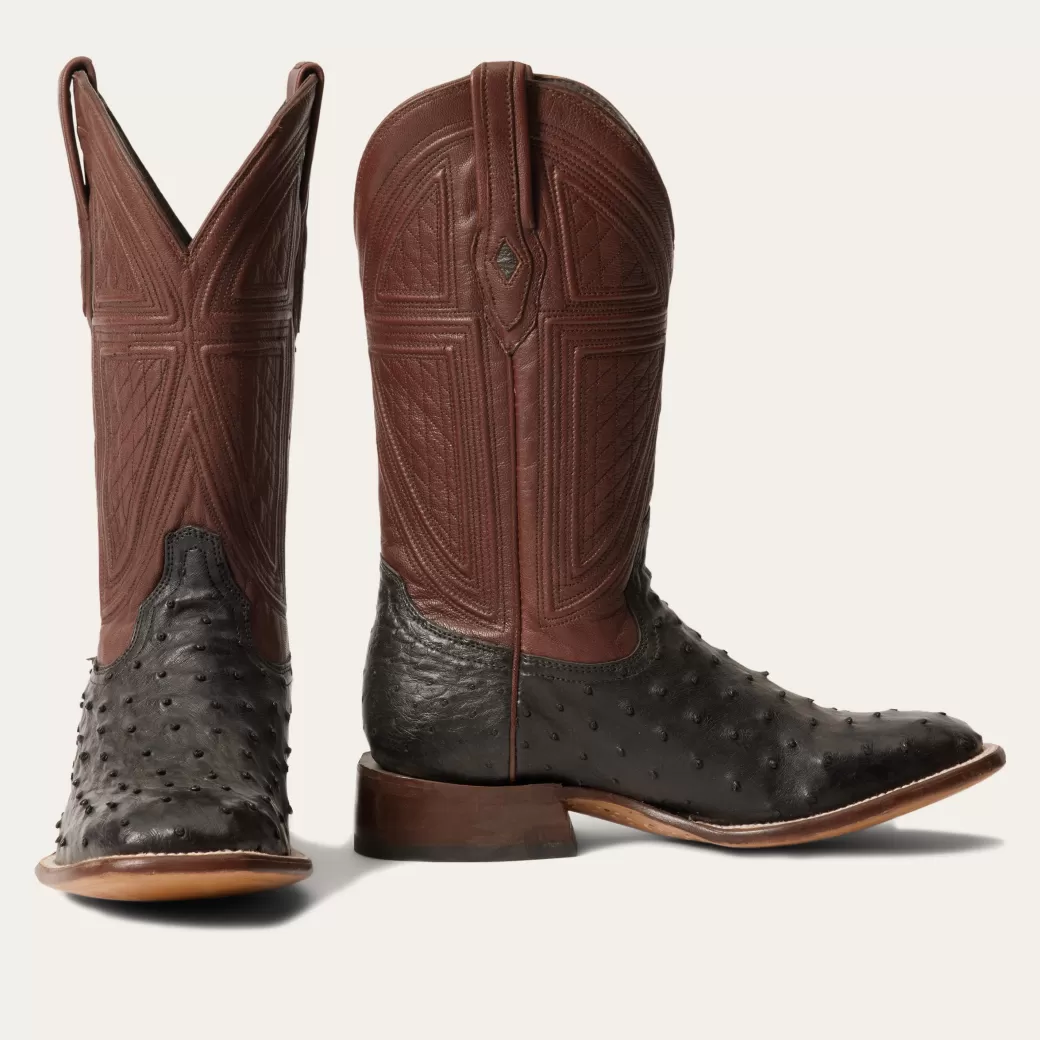 Dillon Ostrich Boots | Stetson Best Sale