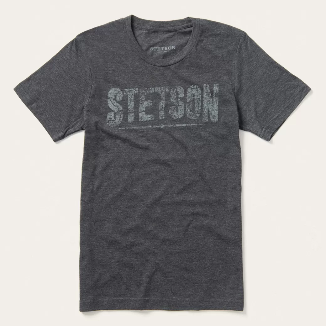 Distressed Graphic Tee | Stetson Discount