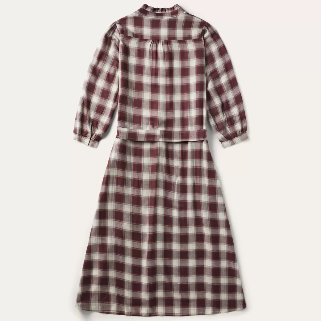 Gaucho Plaid Prairie Shirt Dress | Stetson Flash Sale