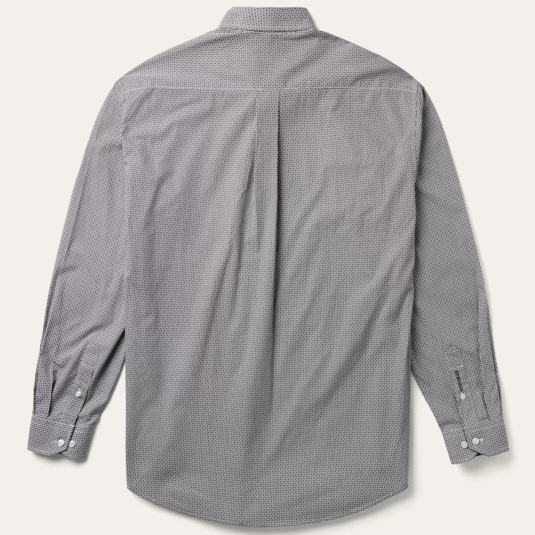 Geo Print Button Front Shirt | Stetson Fashion