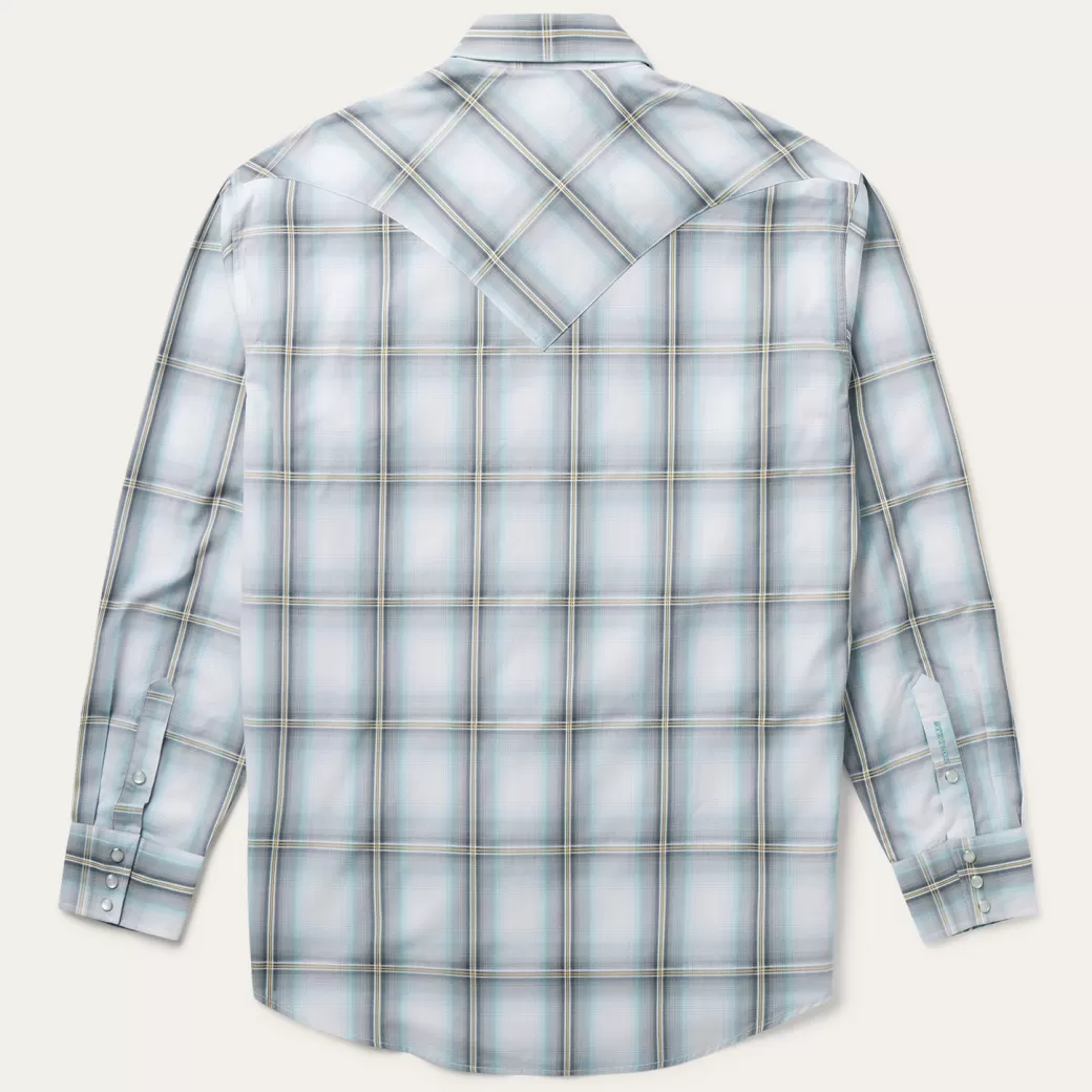 Sky Ombre Plaid Western Shirt | Stetson Outlet