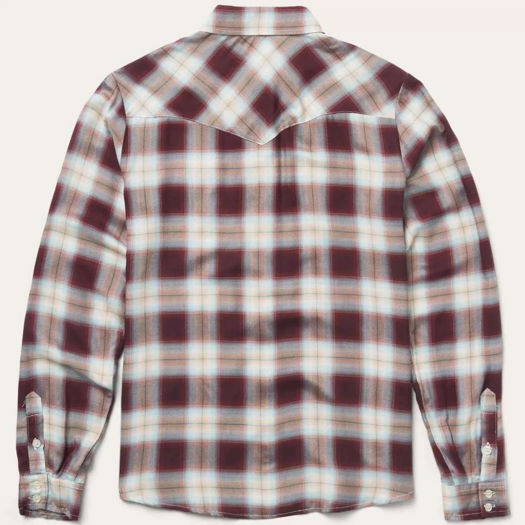 Harvest Plaid Blouse | Stetson Store