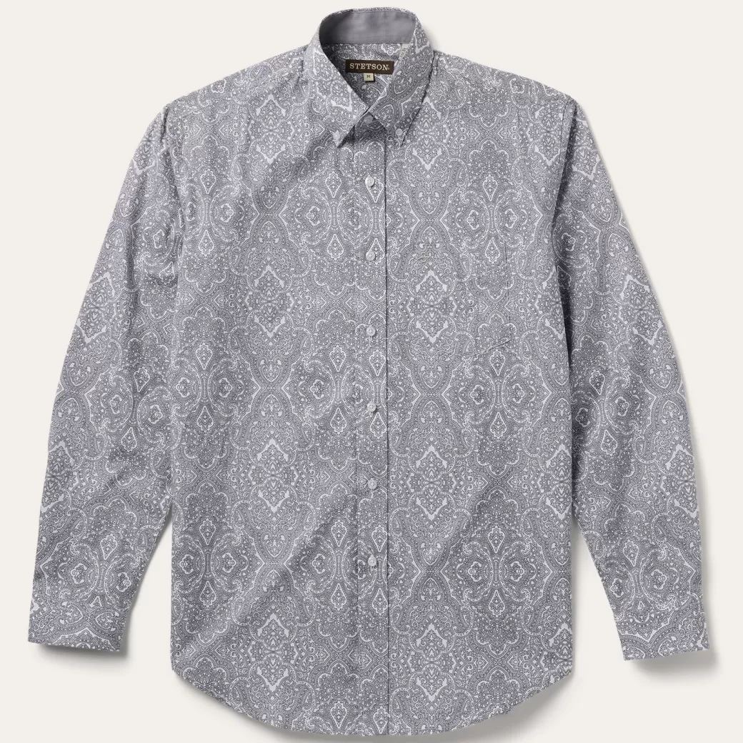 Highland Paisley Button-Front Shirt | Stetson Fashion