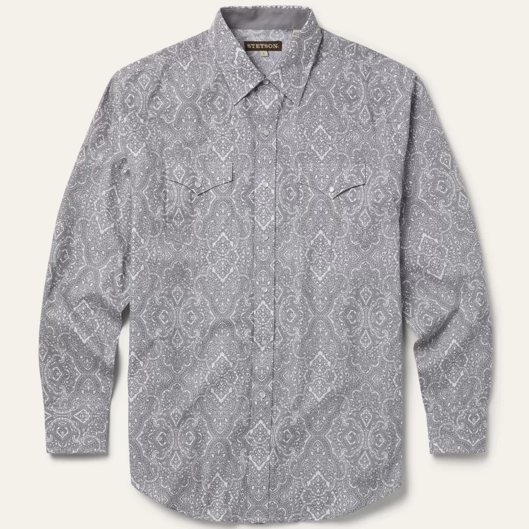 Highland Paisley Snap-Front Shirt | Stetson Store