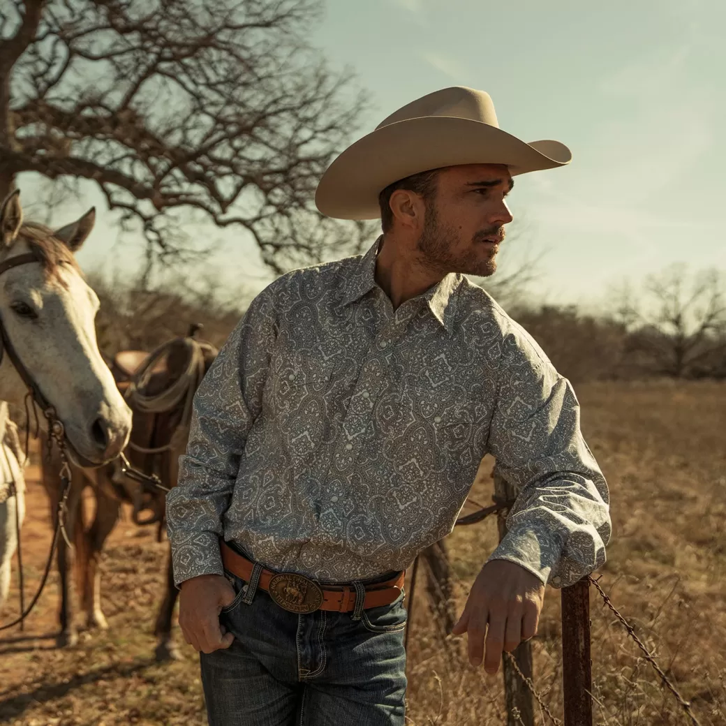 Highland Paisley Snap-Front Shirt | Stetson Store