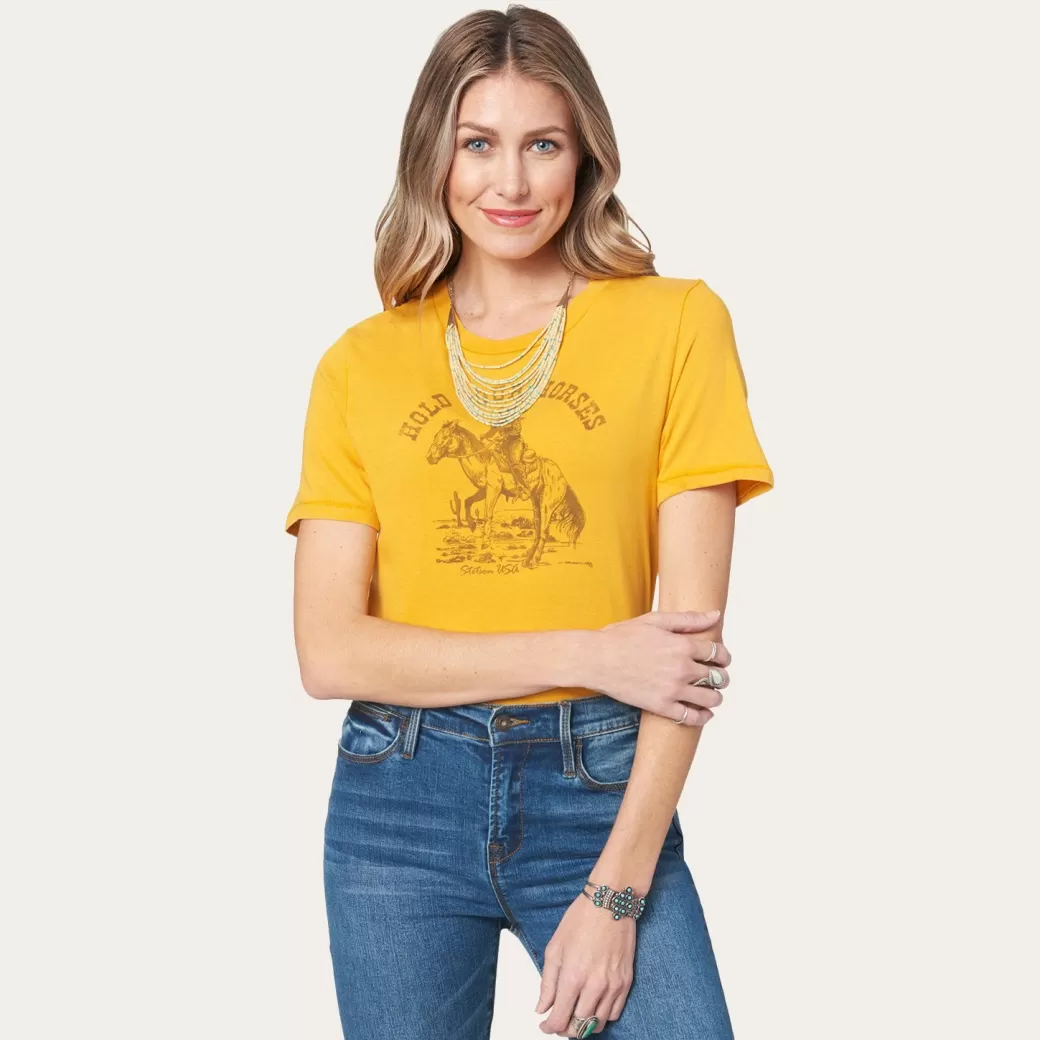 Hold Your Horses Graphic Tee | Stetson Outlet