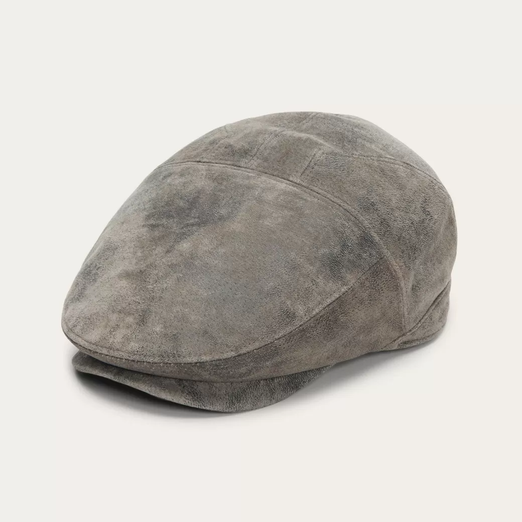 Hood Weathered Leather Ivy Cap | Stetson Fashion