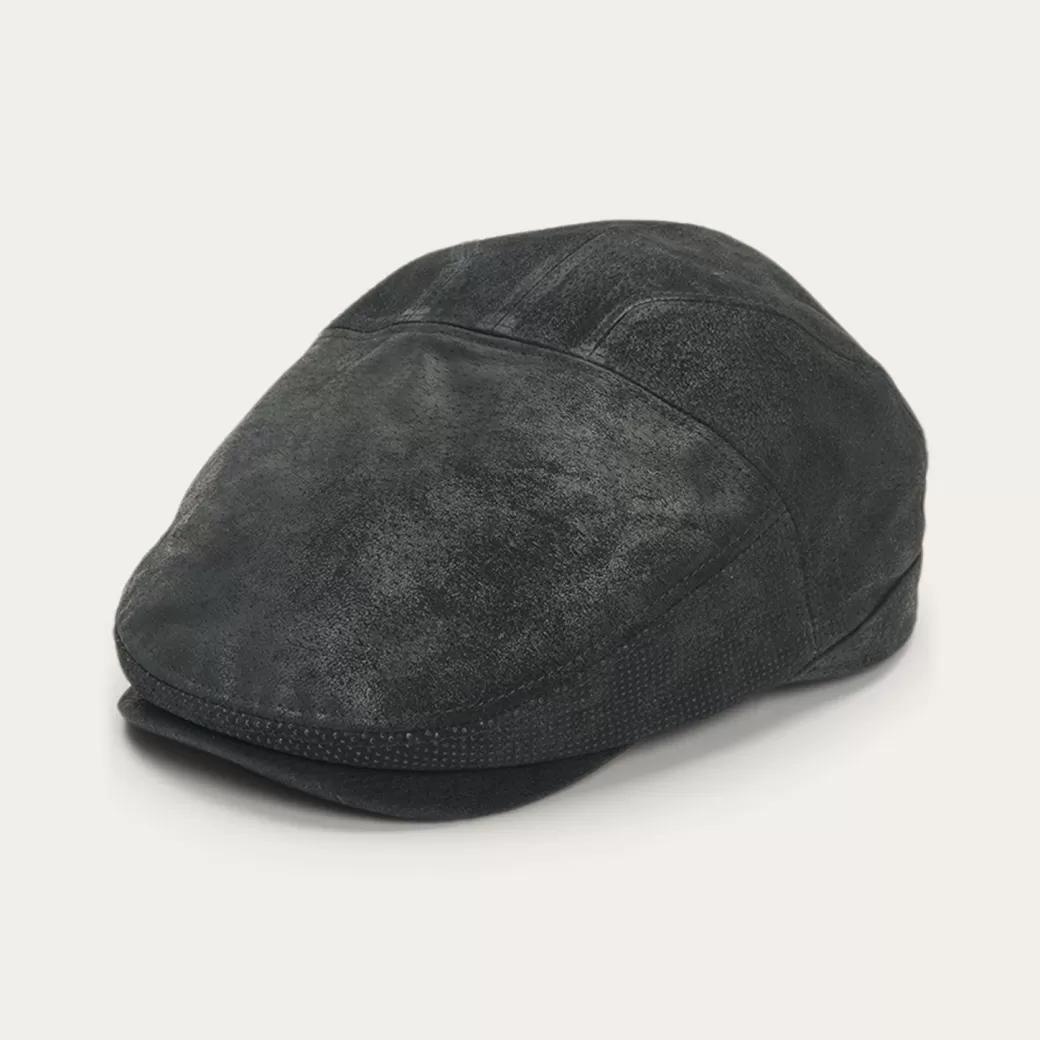 Hood Weathered Leather Ivy Cap | Stetson Best