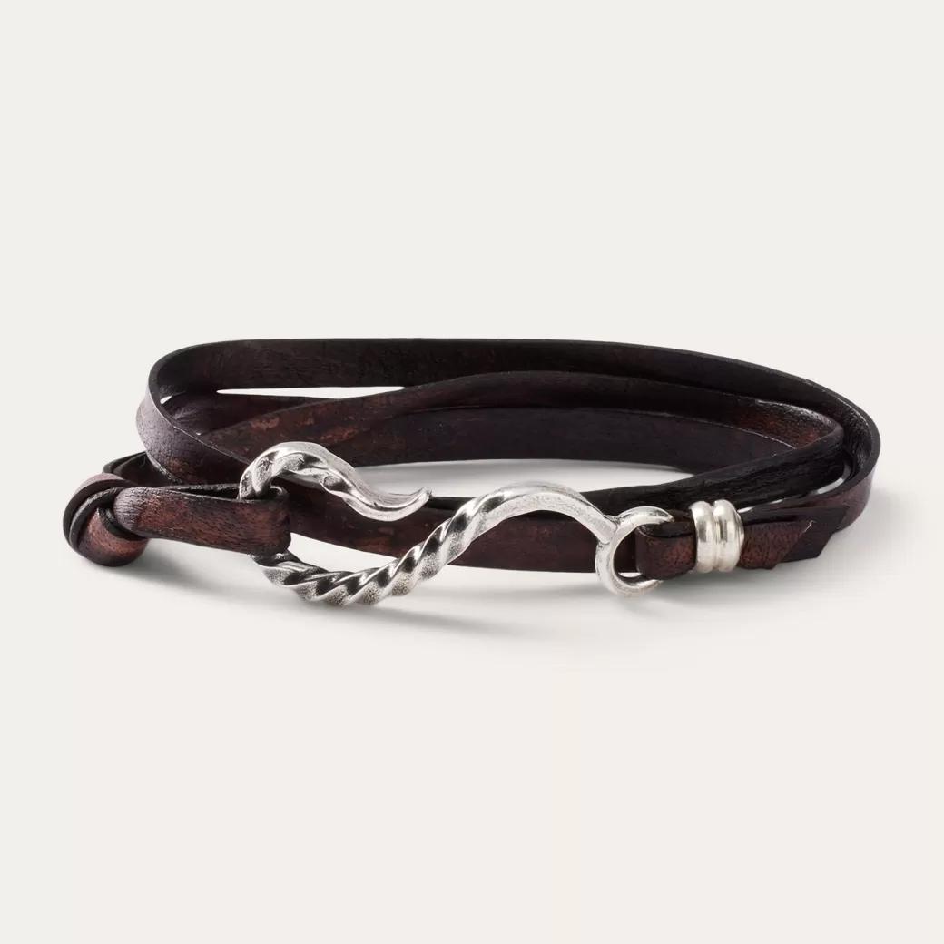 Hook Leather Bracelet | Stetson Cheap