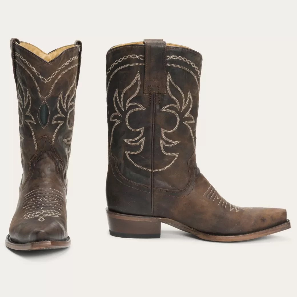 Iris Mid-Calf Embroidered Boot | Stetson Fashion