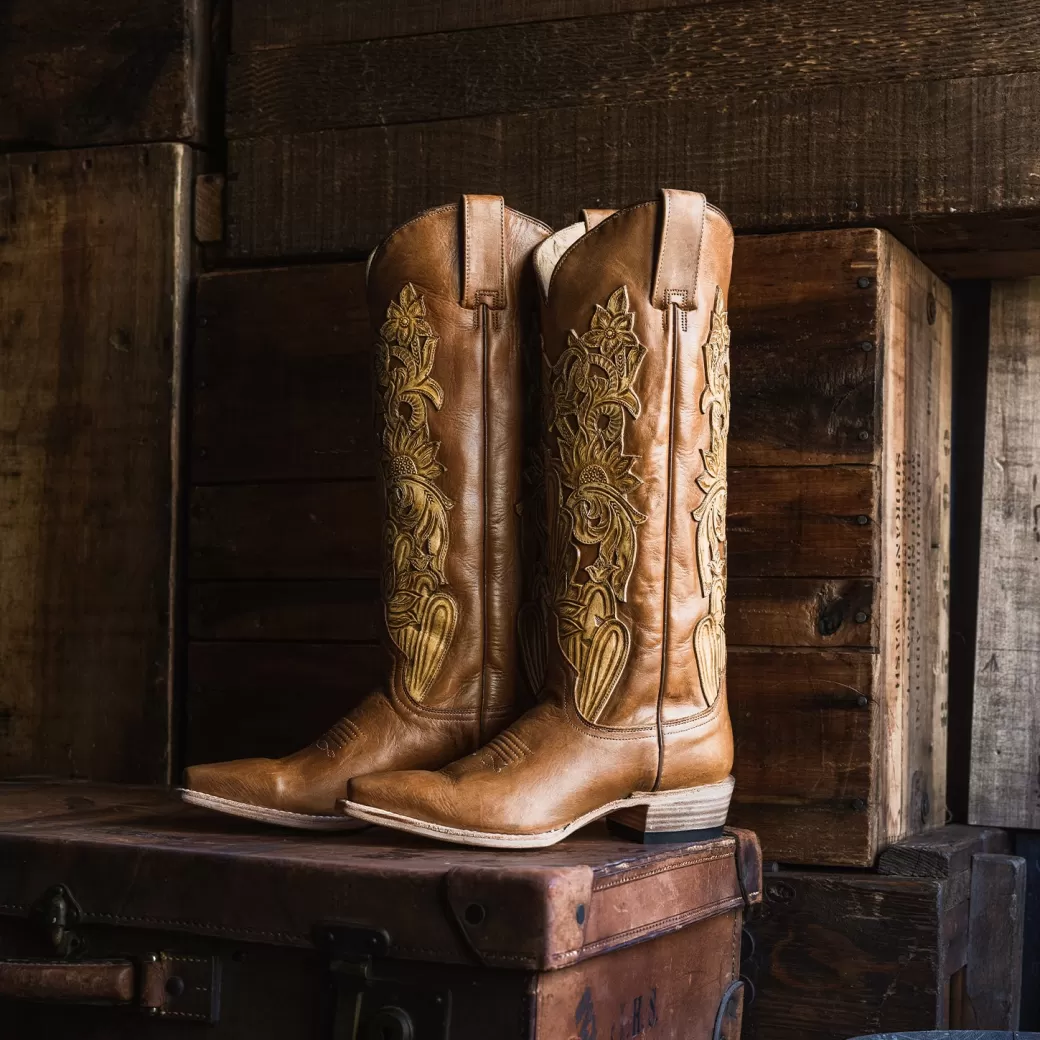 Jules Hand Tooled Leather Boot | Stetson Best Sale