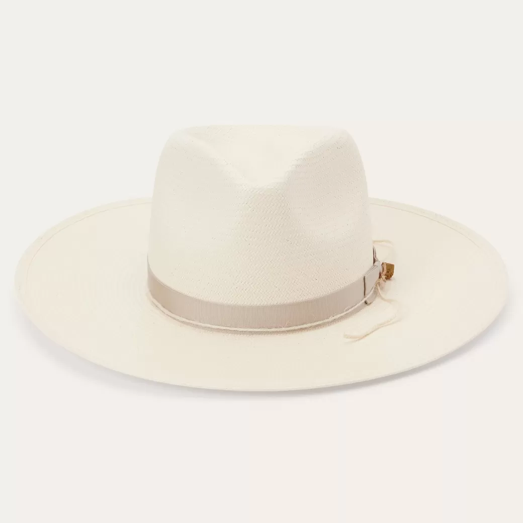 JW Marshall Straw Flat Brim Hat | Stetson Outlet