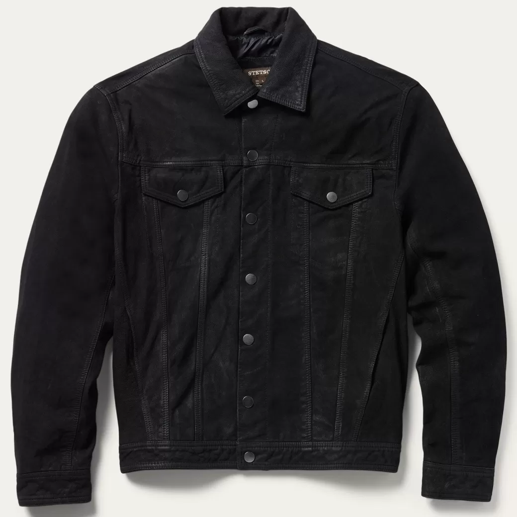 Leather Jean Jacket | Stetson Store