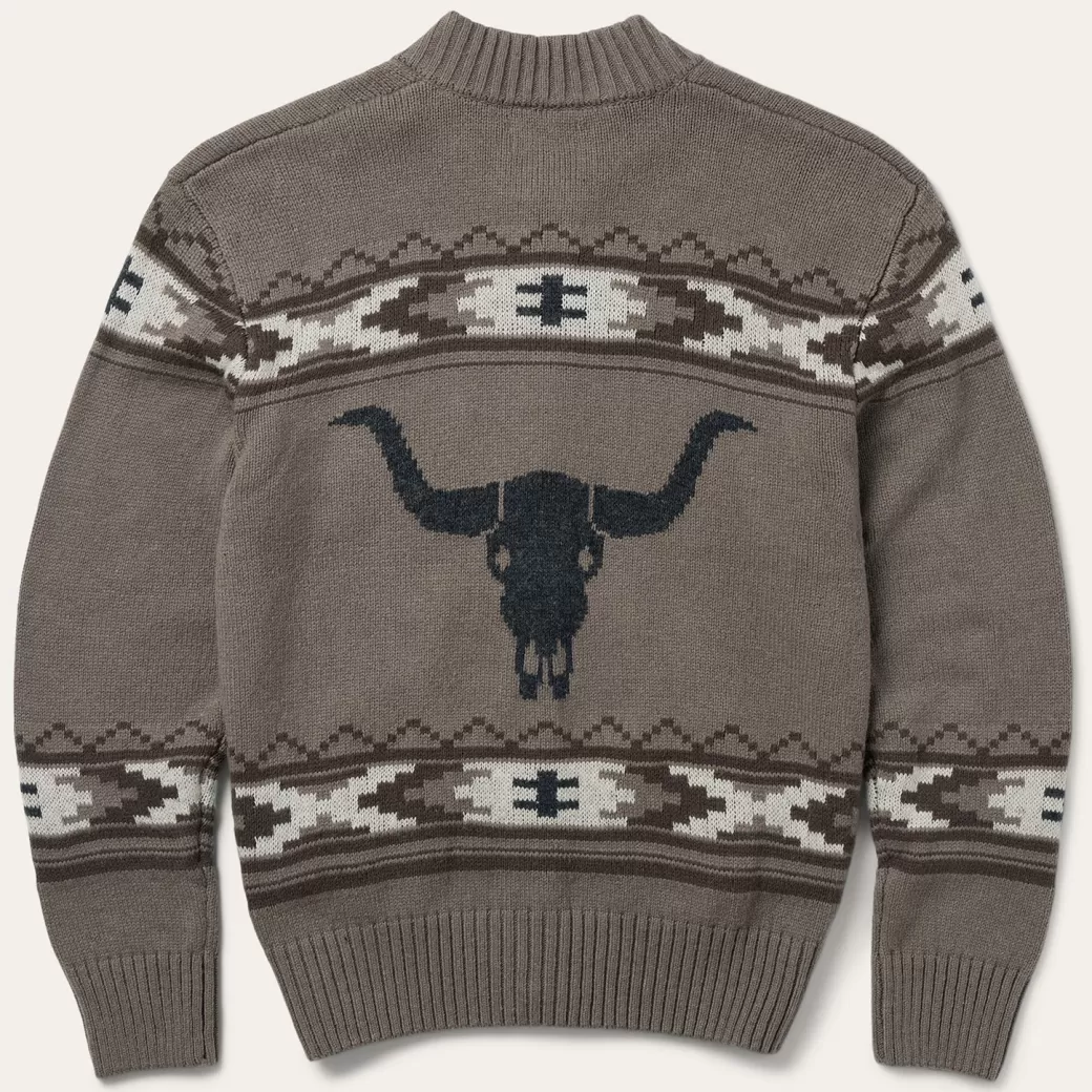 Longhorn Cardigan | Stetson Cheap