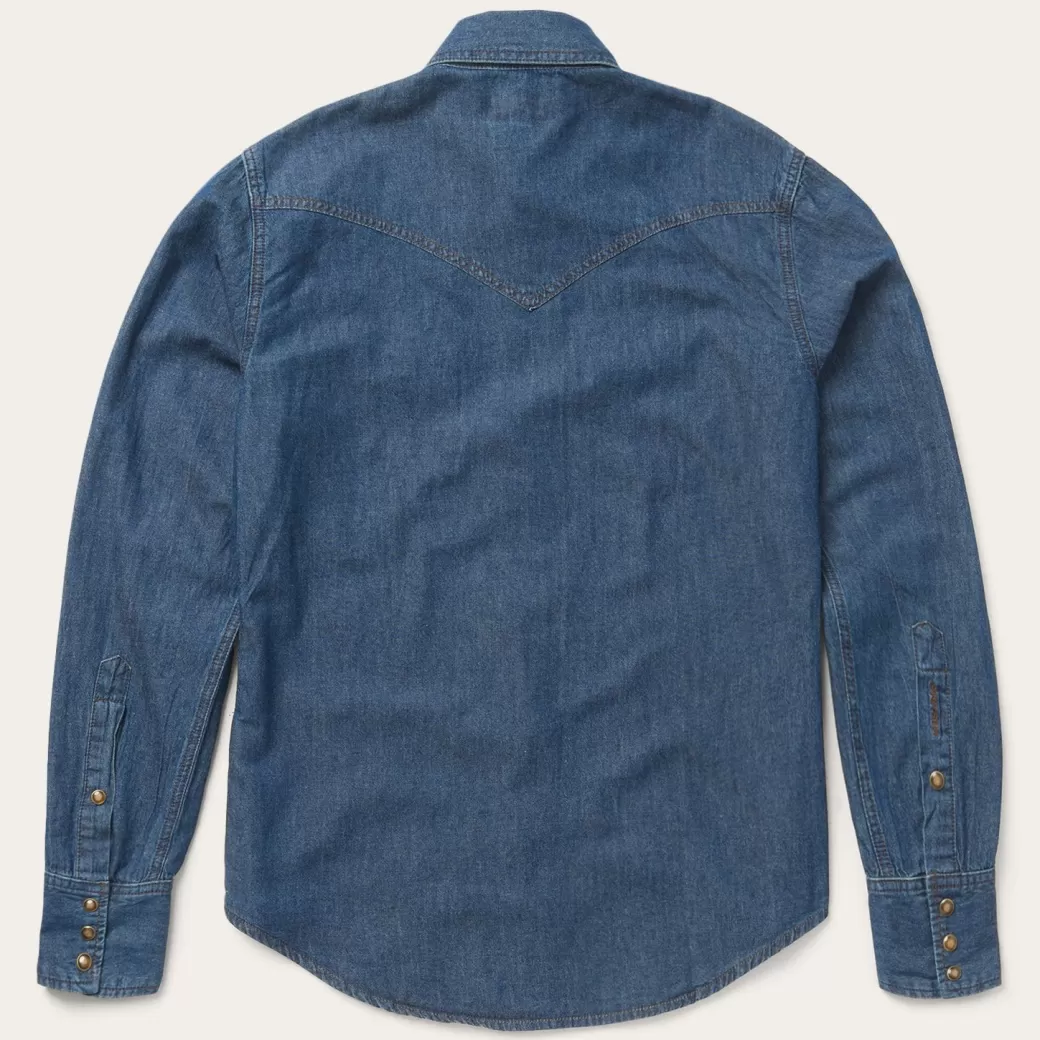 Modern Denim Western Shirt | Stetson Cheap