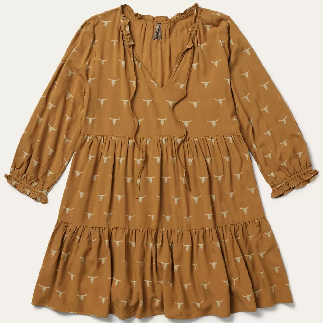 Mojave Longhorn Print Dress | Stetson New