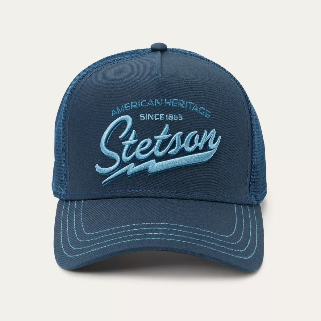 Embroidered 1865 Trucker Cap | Stetson Cheap