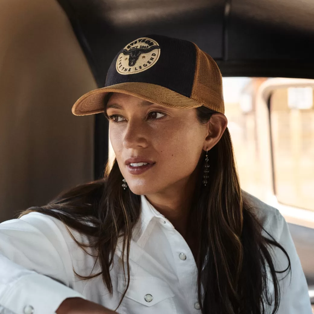 Longhorn Trucker Cap | Stetson Fashion