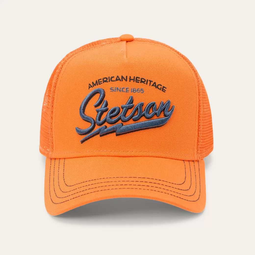 Embroidered 1865 Trucker Cap | Stetson Cheap