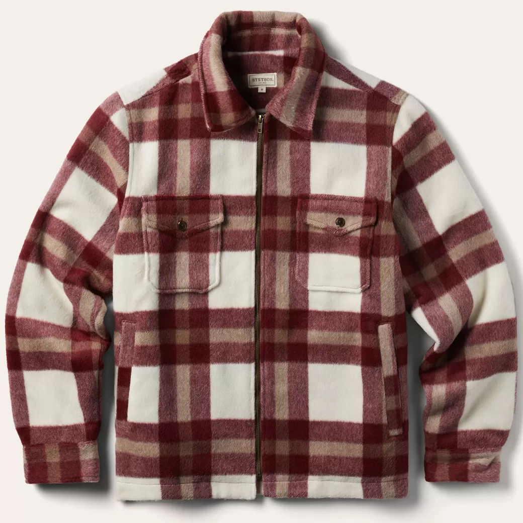 Plaid Lined Jac-Shirt | Stetson Cheap